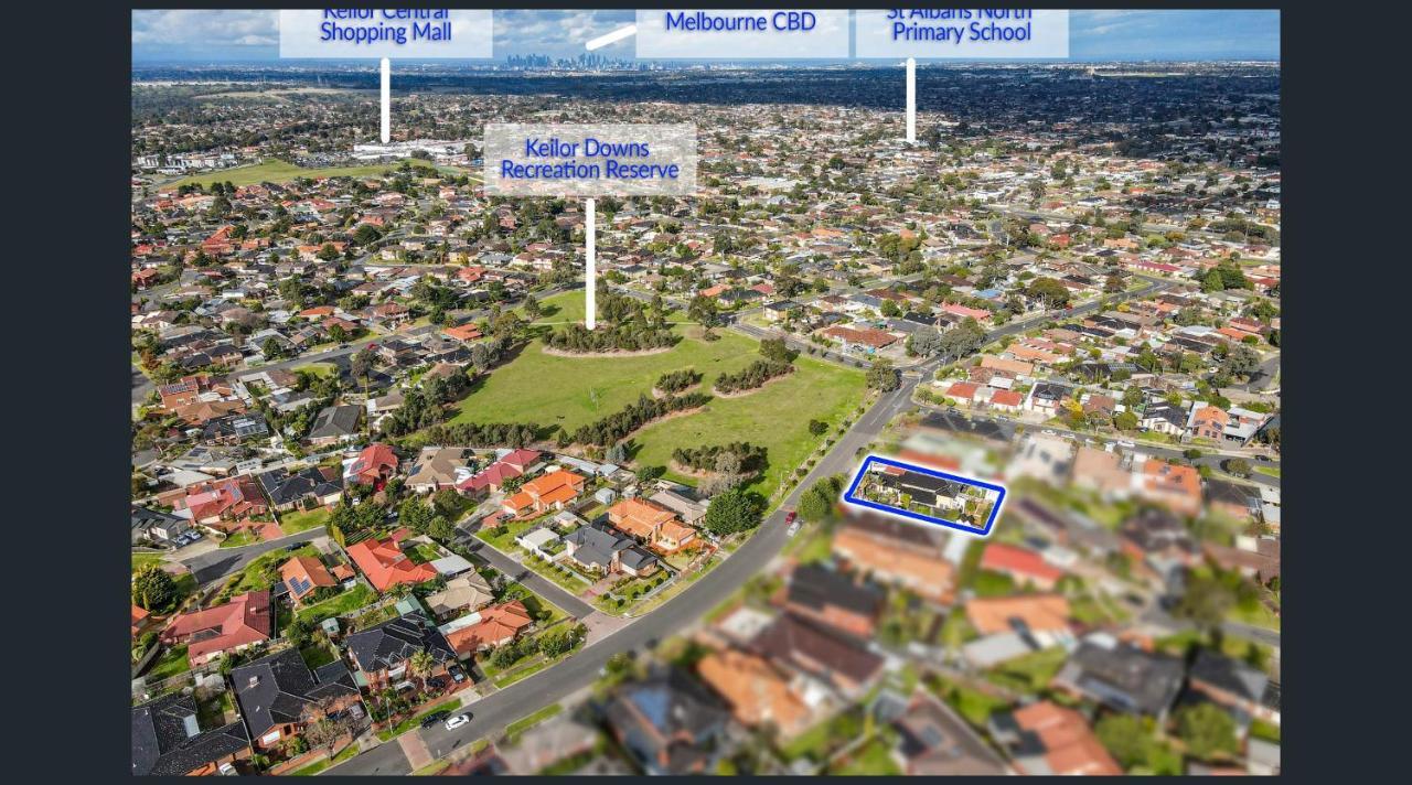 12 Mins To Mel Airport-Good Wood House Apartment St Albans Bagian luar foto